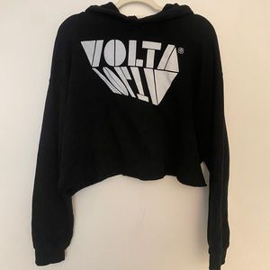Cozy cropped sweatshirt